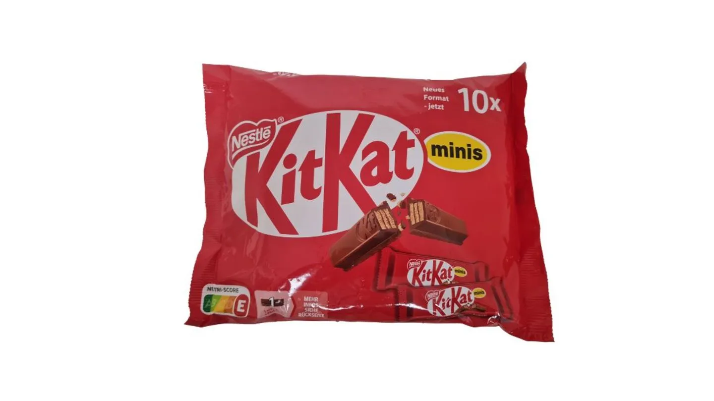 „Mogelpackung des Monats“: Mini-Packungen von KitKat und Smarties schrumpfen weiter