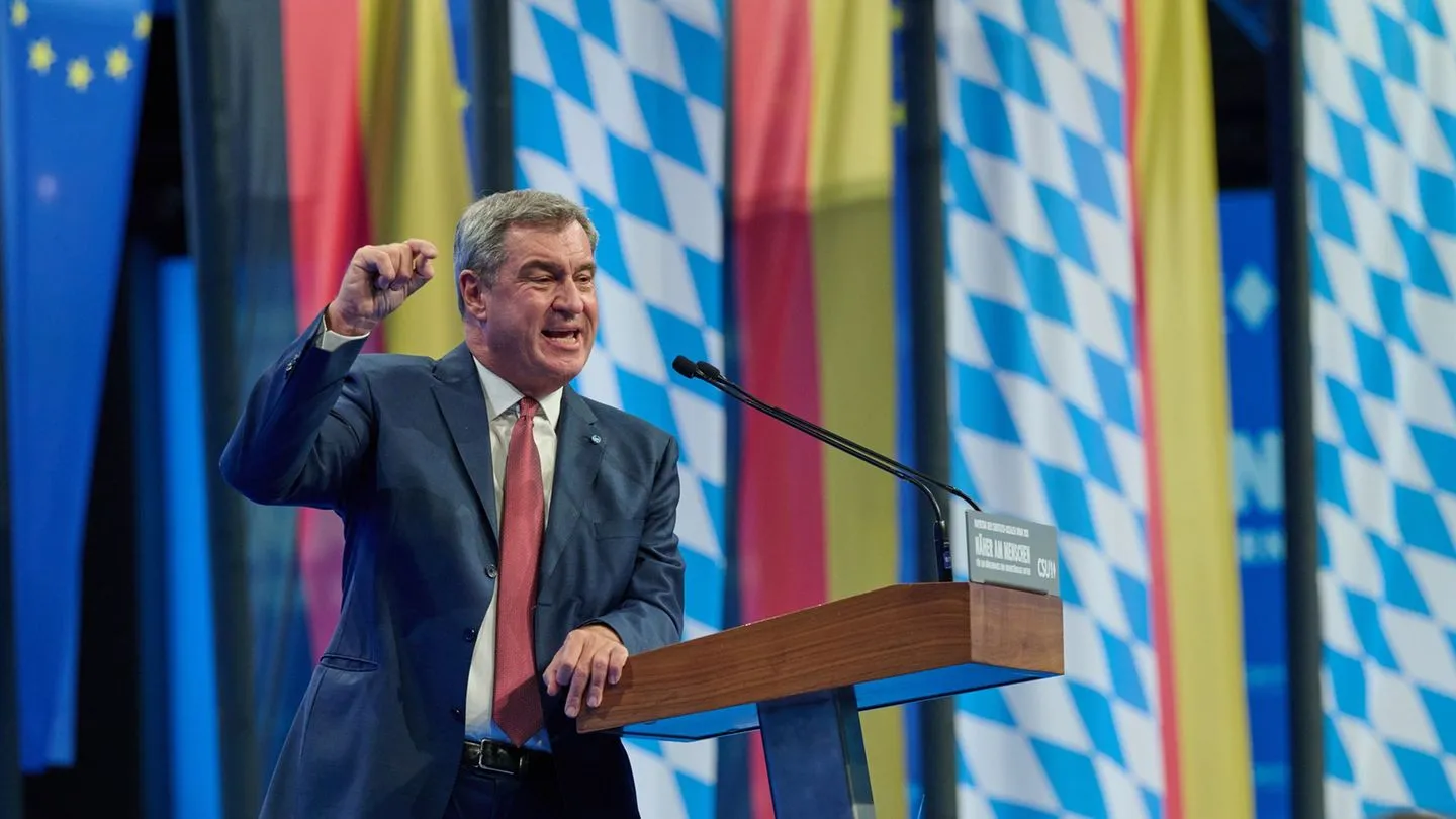 CSU-Parteitag: Söder wirbt erneut für Aigner als Bundespräsidentin