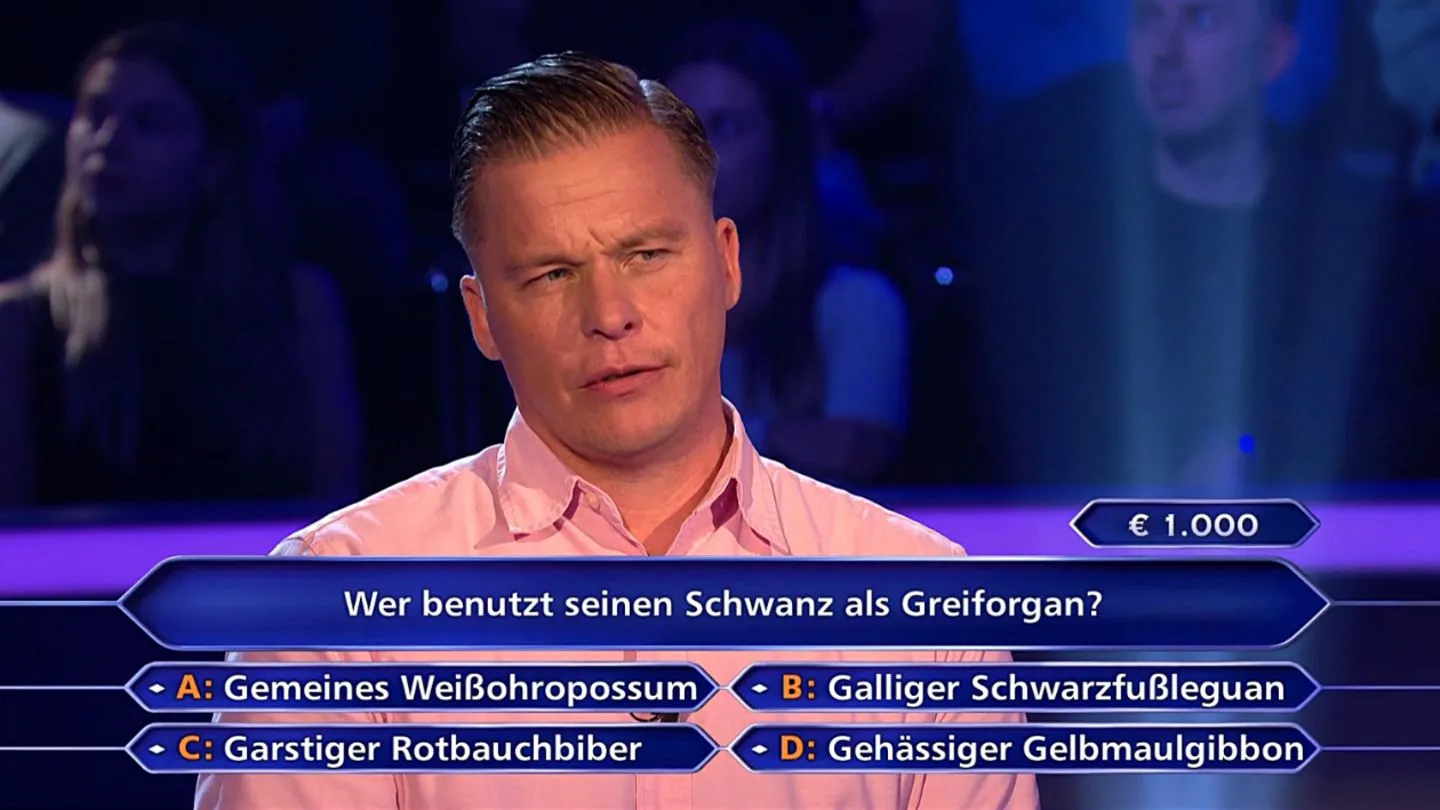 „Wer wird Millionär?“: Kandidat wagt viel – und scheitert schon bei 1000 Euro