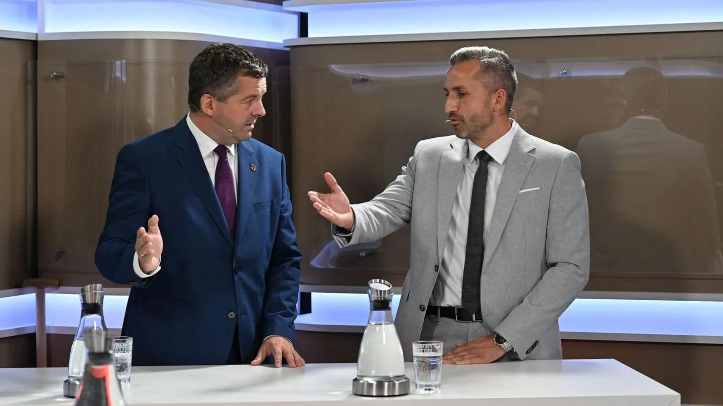 Landtagswahl in Sachsen-Anhalt: Schulze und Siegmund streiten über Asyl, Schulen und die Finanzierung ihrer Versprechen