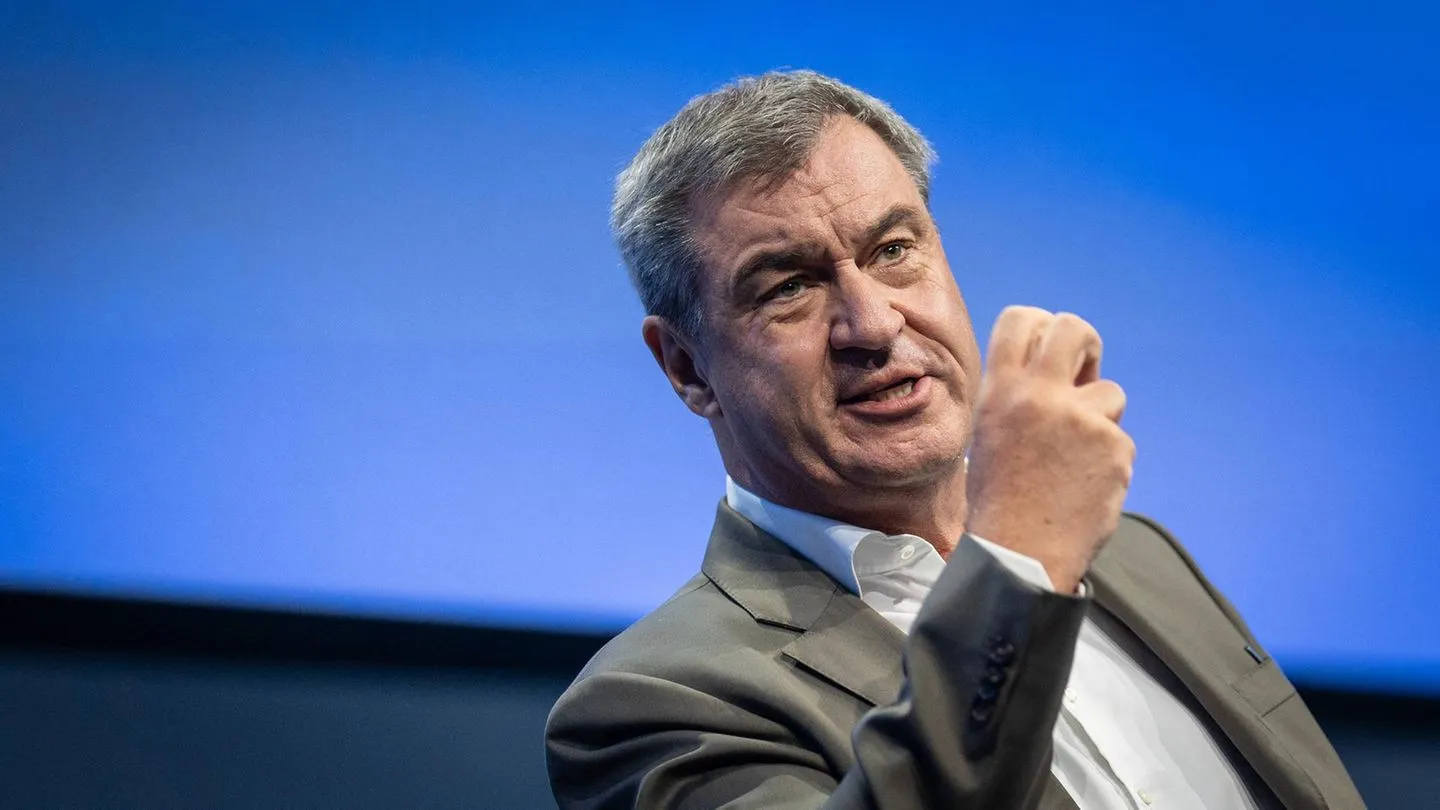 CSU-Parteitag: So behauptet sich Markus Söder gegen Merz’ Abwärtstrend