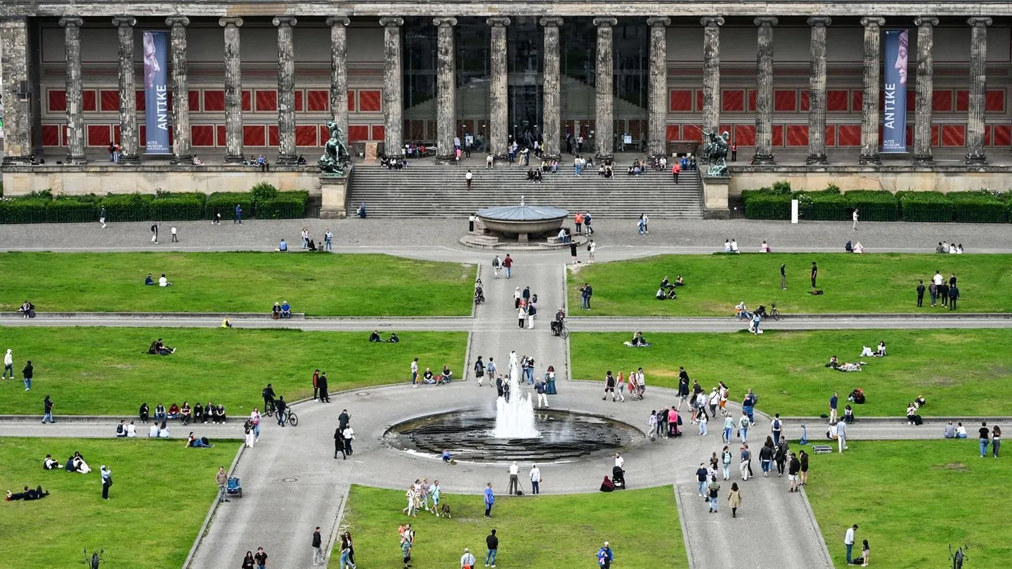 Baustelle auf der Museumsinsel: Altes Museum braucht dringend Generalsanierung