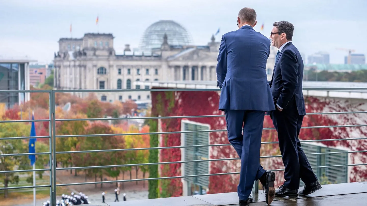 Antrittsbesuch in Berlin: Burnham schlägt Merz pragmatische Kampfjet-Kooperation vor