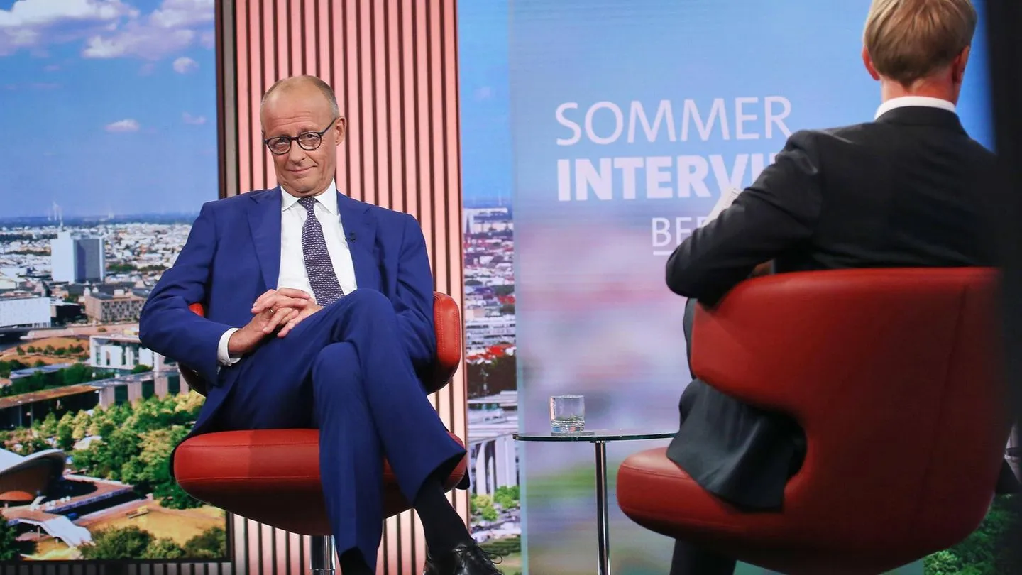 ARD-Sommerinterview: Warum Friedrich Merz bei der Bundespräsidentenwahl alle Optionen offenhält