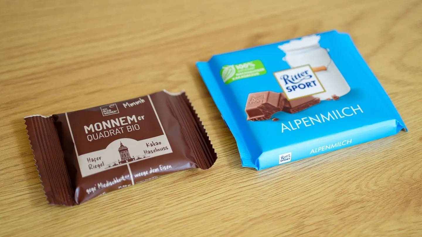 Schokolade gegen Haferriegel: Ritter Sport zieht wegen quadratischer Verpackung vor Gericht