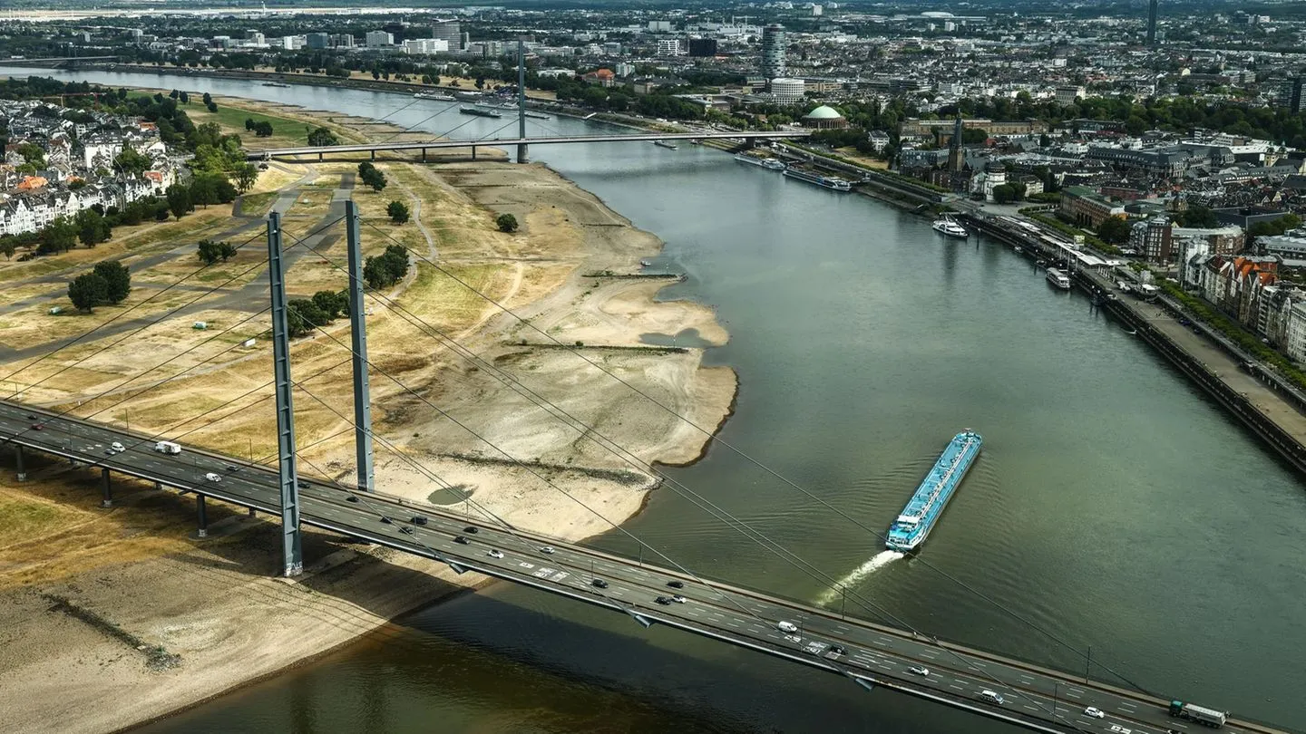 Niedrigwasser: Verkehrsminister drängen auf schnelle, praxisnahe Hilfe für Schifffahrt