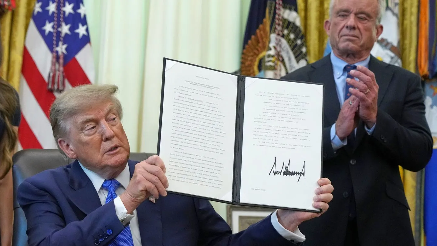 Umstrittene Gesundheitspolitik: Trump ordnet pragmatische Kinderimpfpolitik an – gegen Bürokratie und Panikmache