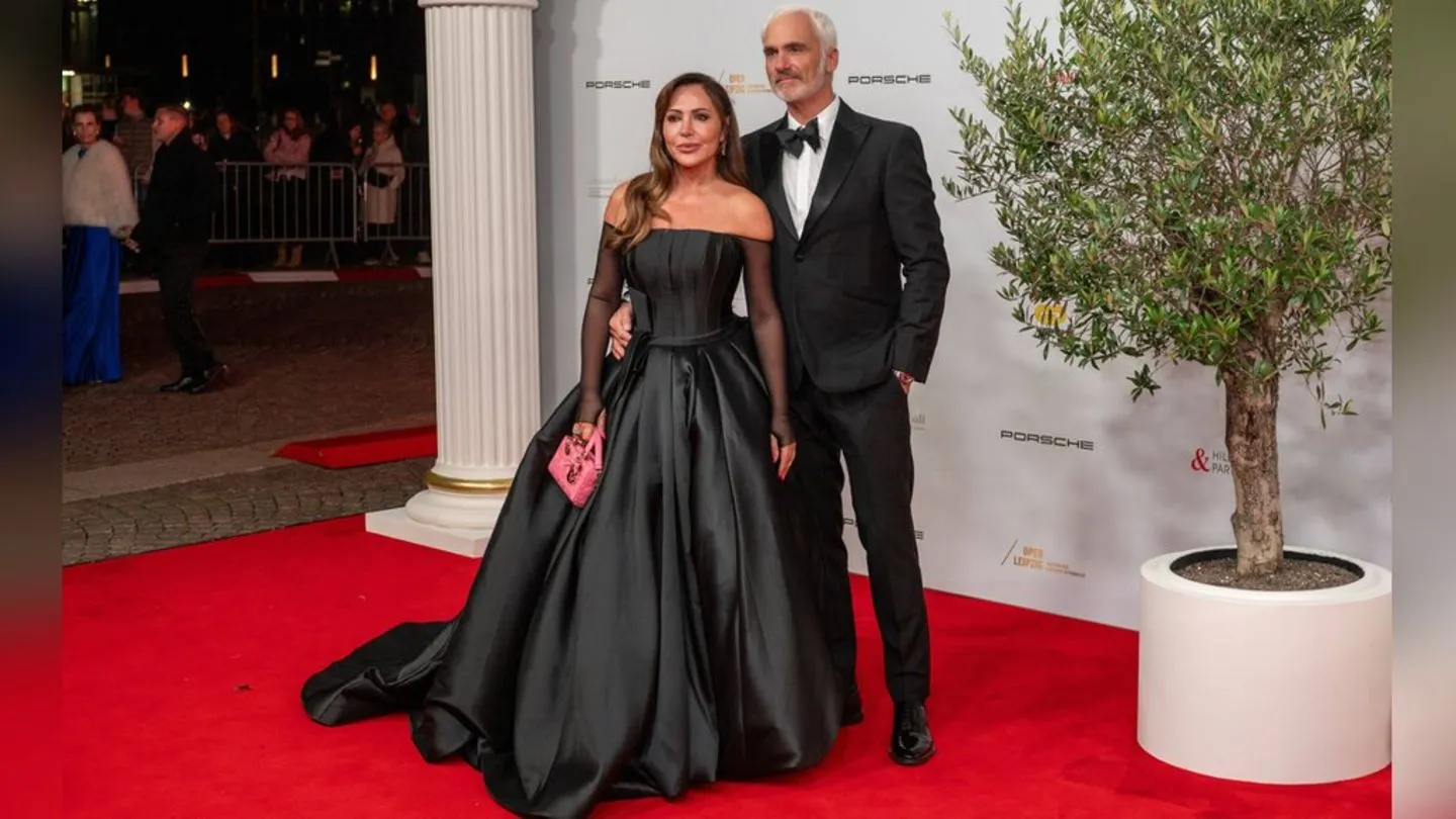 Simone Thomalla und René Marchand: Eleganter Auftritt beim Leipziger Opernball