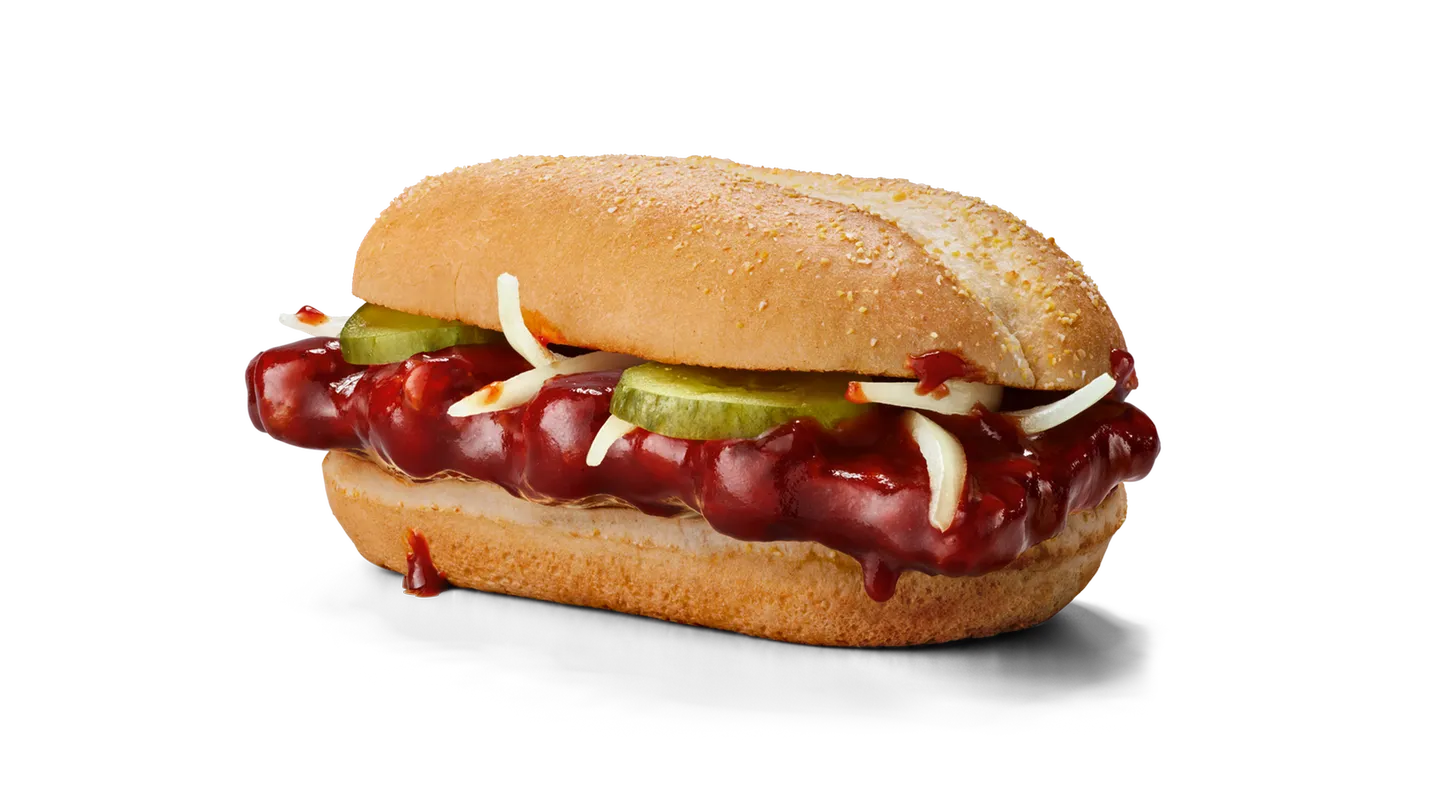 Fast Food: Der „McRib“ verabschiedet sich nach 37 Jahren – vorerst